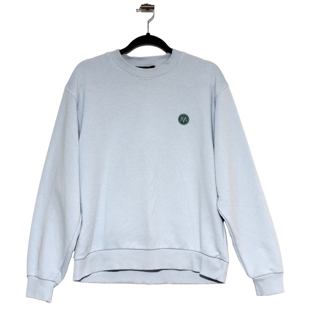 MAVI Jeans Baby Blue Crew Neck Sweatshirt Size Medium
